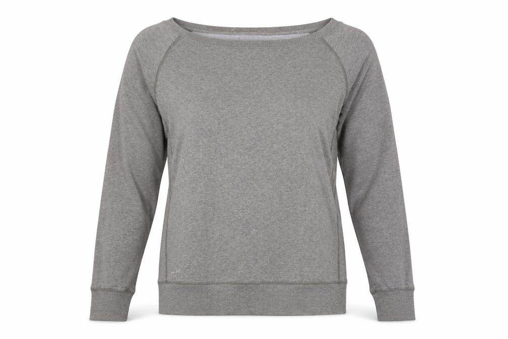 Womens UK Size L Nike Grey Pullover Sweatshirt