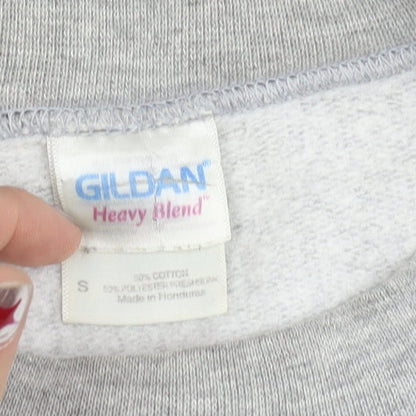 Gildan Women’s Grey Chicago Bulls Sweatshirt Size S Crew Neck