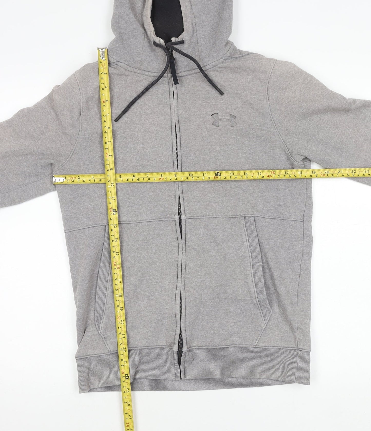Mens UK Size S Under armour Grey Basic Jacket