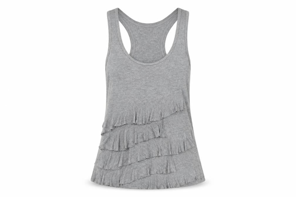 Womens UK Size S Whistles Grey Camisole Tank