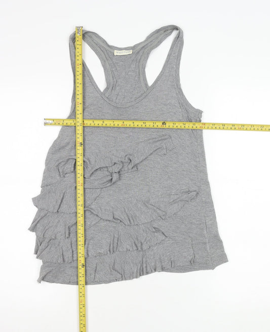Womens UK Size S Whistles Grey Camisole Tank