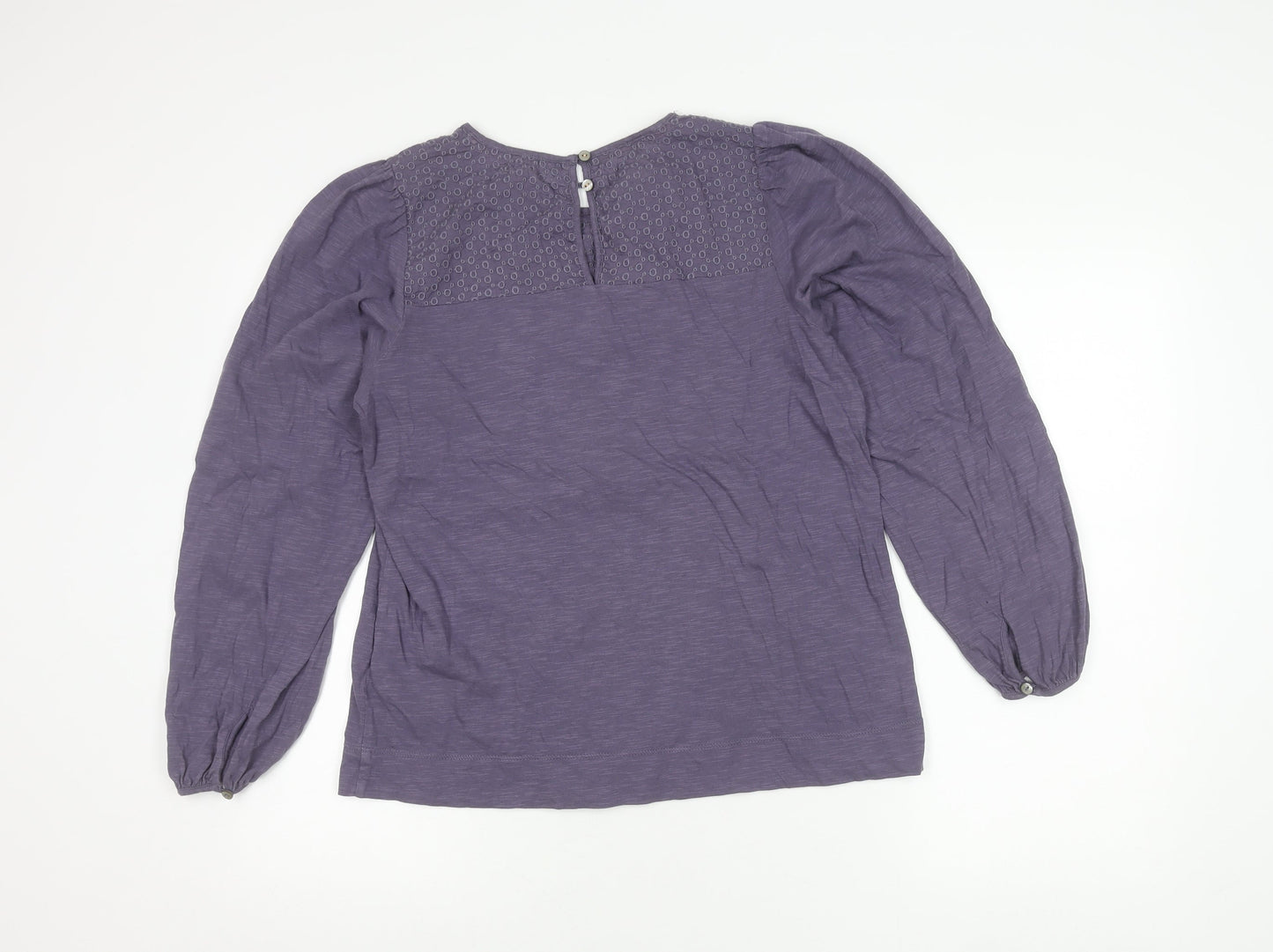 Womens UK Size 10 White Stuff Purple Tunic Blouse