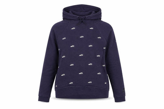 Womens UK Size S Nike Purple Pullover Hoodie