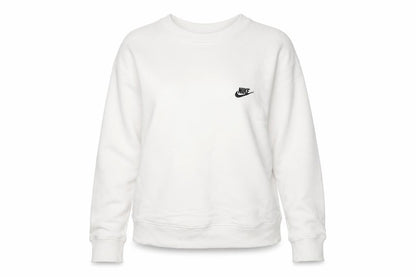 Womens UK Size S Nike White Pullover Sweatshirt