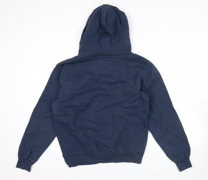 Mens UK Size M Champion Blue Pullover Hoodie