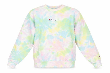 Womens UK Size M Champion Multicoloured Pullover Sweatshirt
