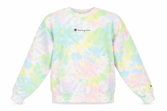 Womens UK Size M Champion Multicoloured Pullover Sweatshirt