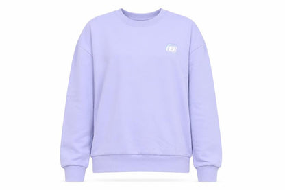 Skechers Womens Purple Logo Pullover Sweatshirt Size 12 UK