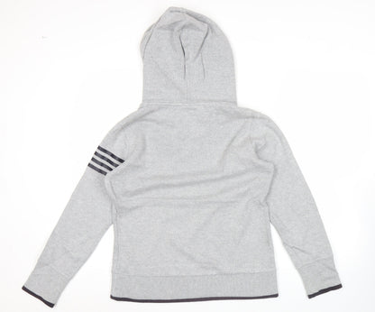 Mens UK Size M FILA Grey Henley Hoodie