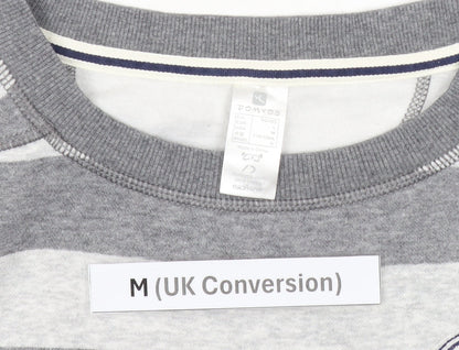 Mens UK Size M DOMYOS Grey Pullover Sweatshirt