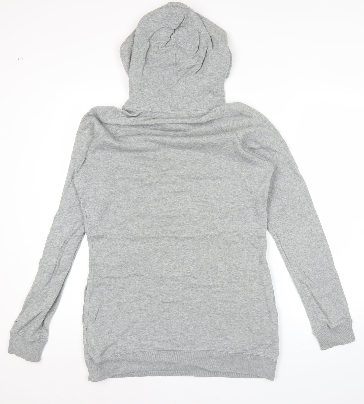 Nike Womens Grey Hoodie Size 8 Pullover Athletic Dept Long Sleeve