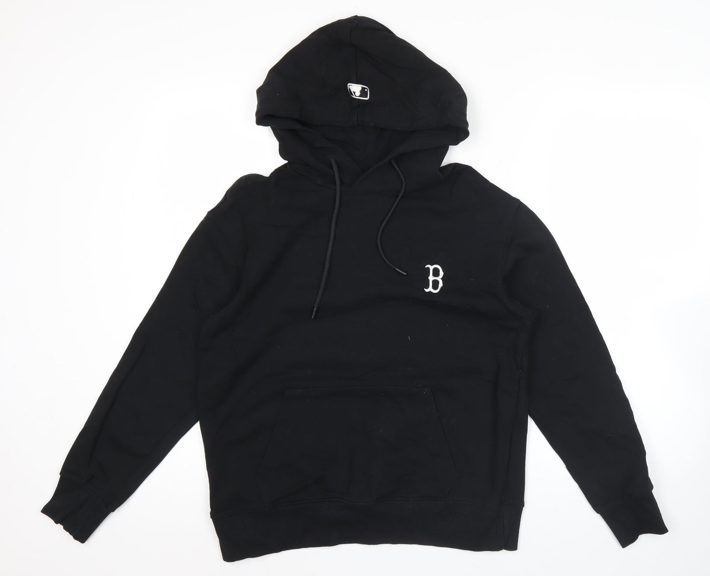 Mens UK Size XS MLB Black Pullover Hoodie