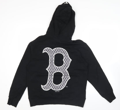 Mens UK Size XS MLB Black Pullover Hoodie