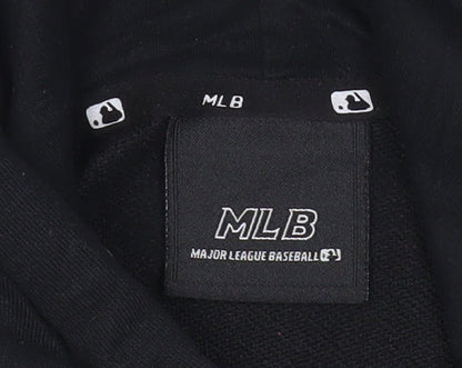 Mens UK Size XS MLB Black Pullover Hoodie