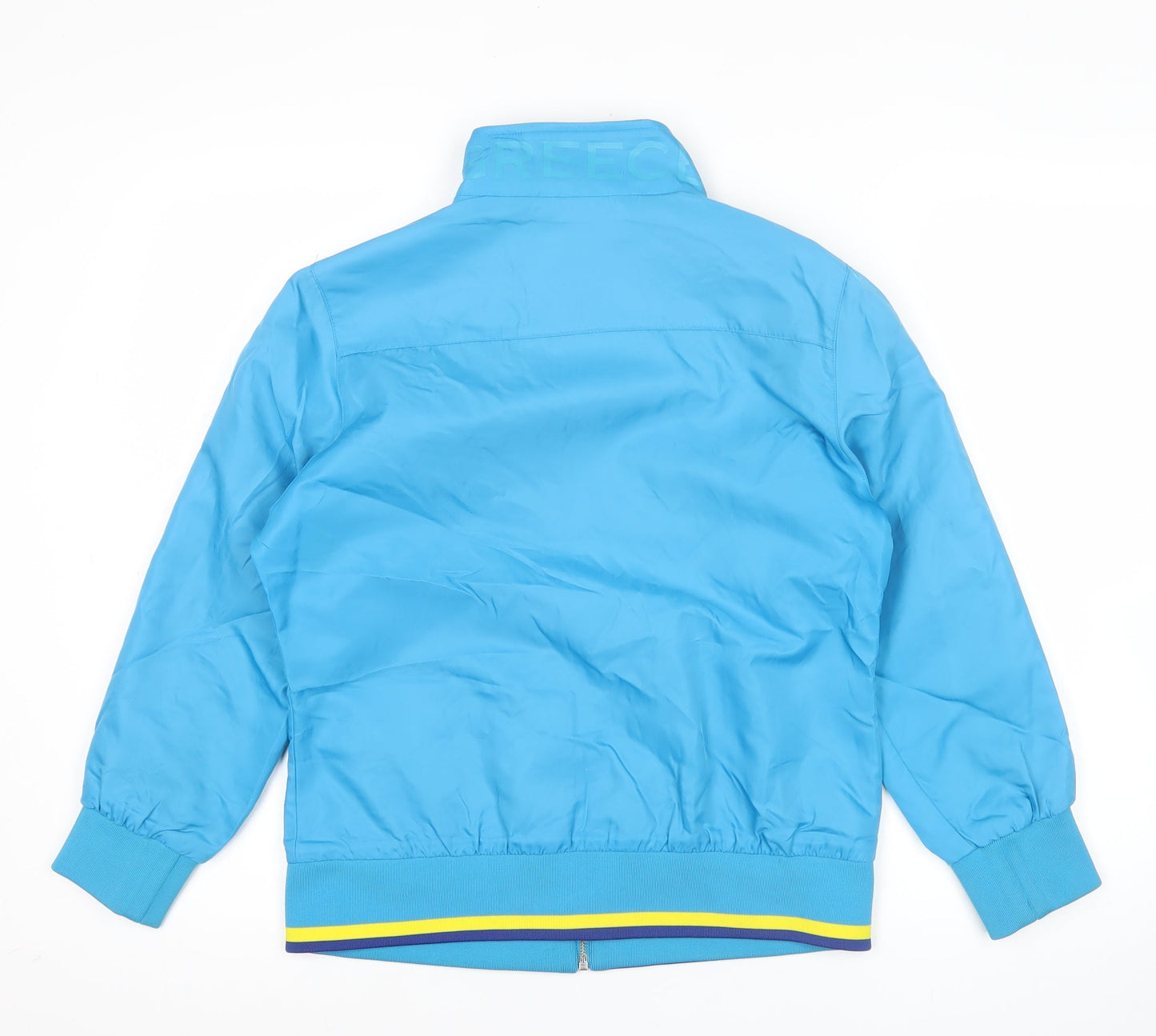 Kappa Women’s Blue Track Jacket Size 12 Full Zip Sportswear