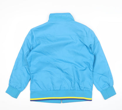 Kappa Women’s Blue Track Jacket Size 12 Full Zip Sportswear