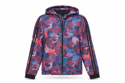Anta Womens Multicoloured Floral Windbreaker Jacket Size 10