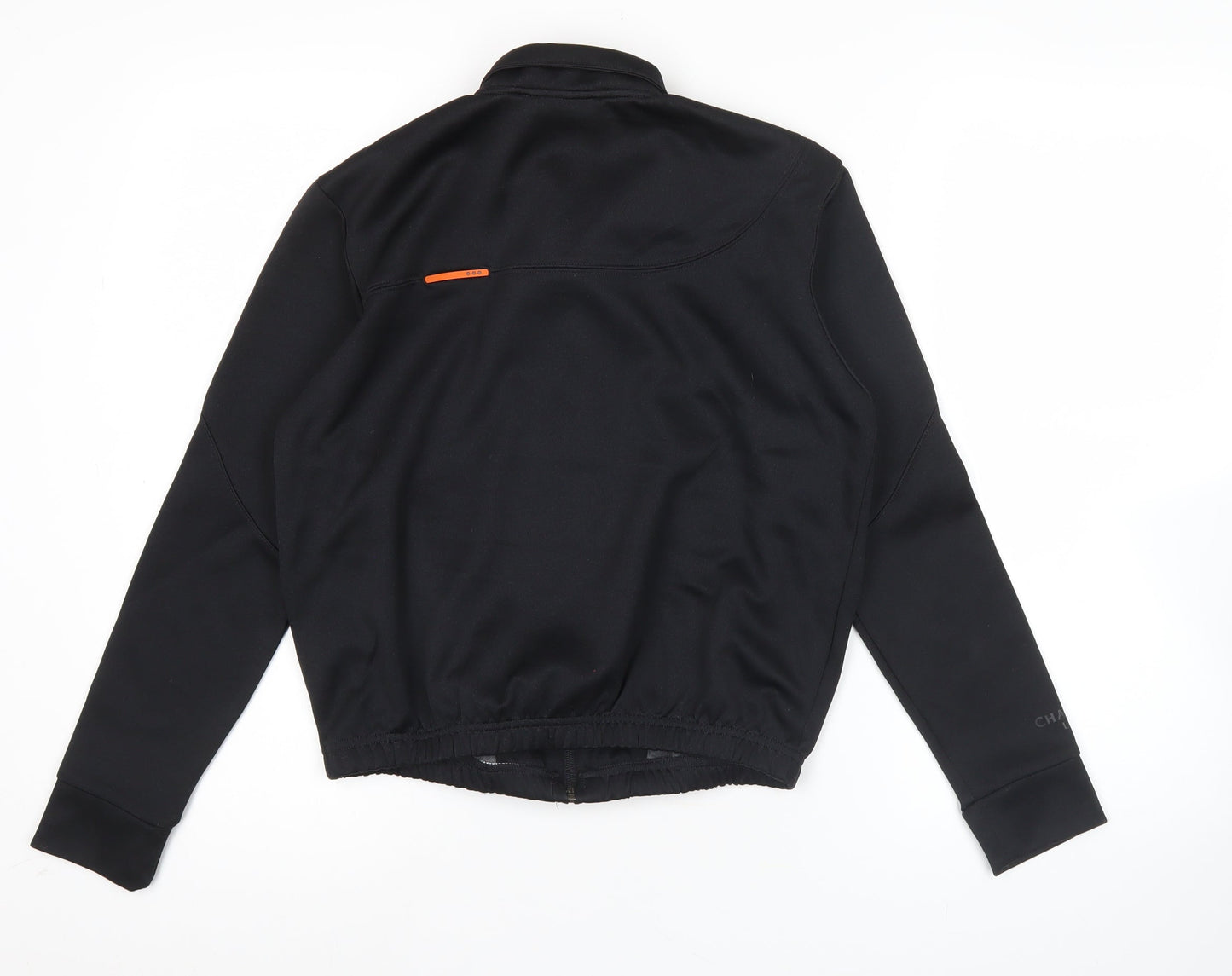 Adidas Womens Black Size 8 Track Jacket Full Zip Activewear