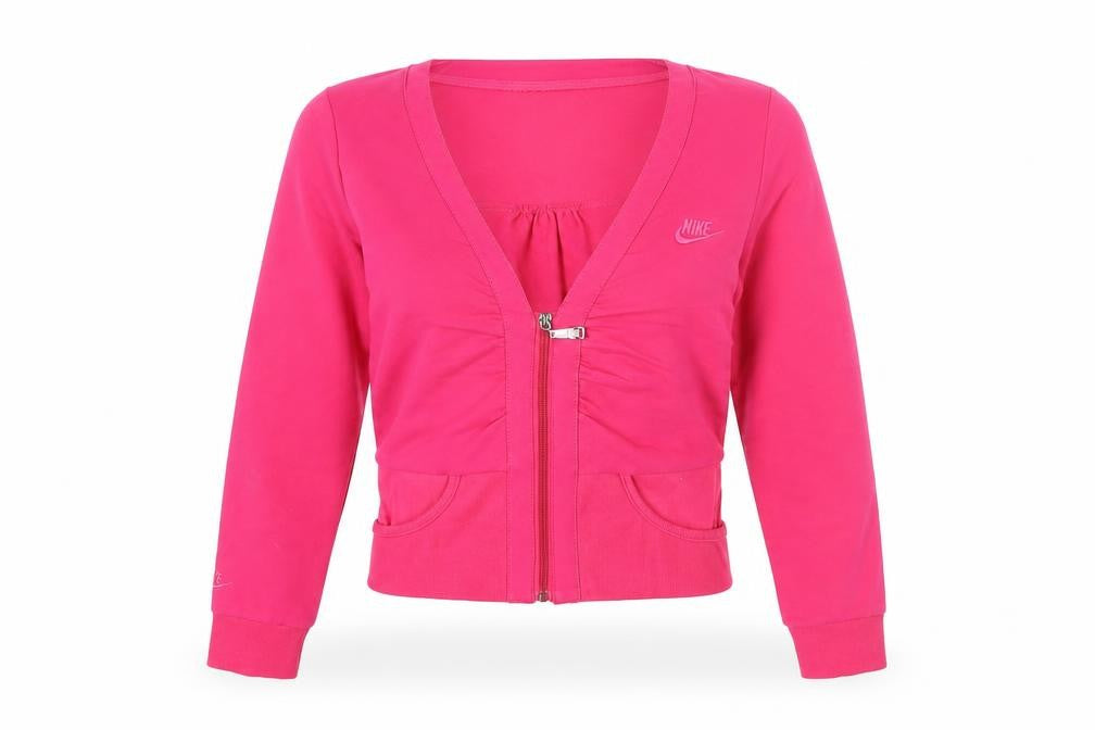 Womens UK Size XL Nike Pink Gym & Training Running & Jogging Walking Yoga Jacket