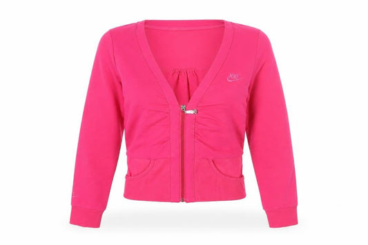 Womens UK Size XL Nike Pink Gym & Training Running & Jogging Walking Yoga Jacket