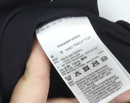 Adidas Mens Black XS NMD Track Jacket Full Zip Nylon Sportswear