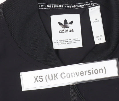 Adidas Mens Black XS NMD Track Jacket Full Zip Nylon Sportswear