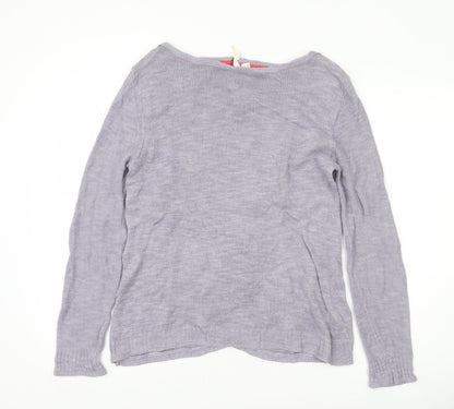Womens UK Size 12 White Stuff Purple Pullover Jumper