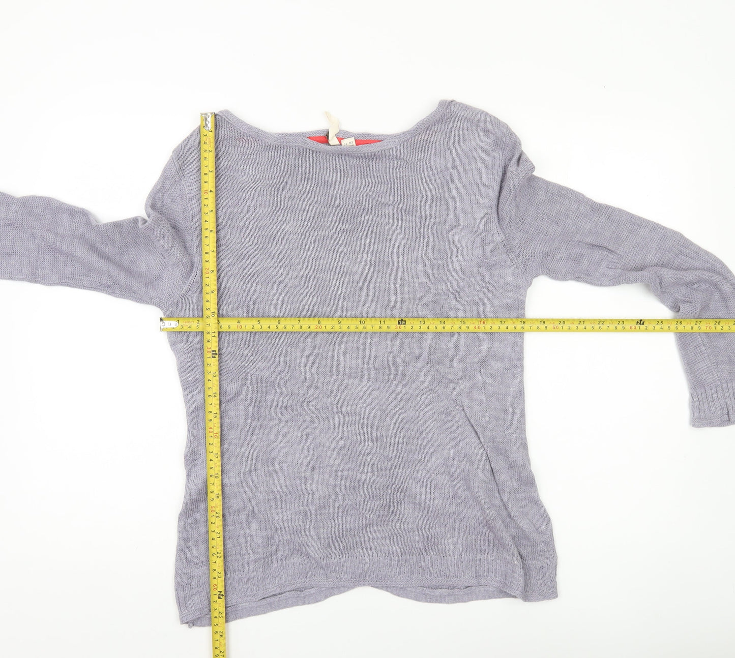 Womens UK Size 12 White Stuff Purple Pullover Jumper