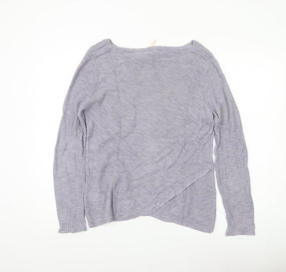 Womens UK Size 12 White Stuff Purple Pullover Jumper