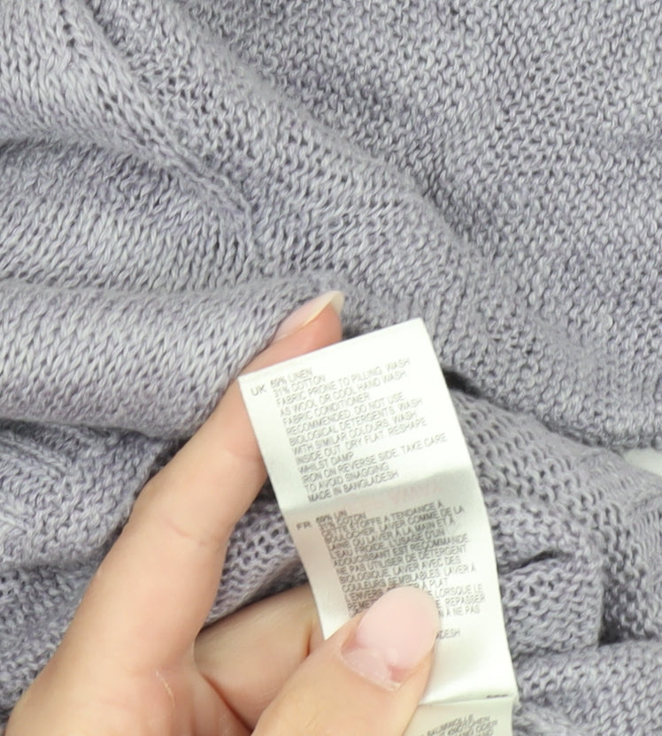 Womens UK Size 12 White Stuff Purple Pullover Jumper