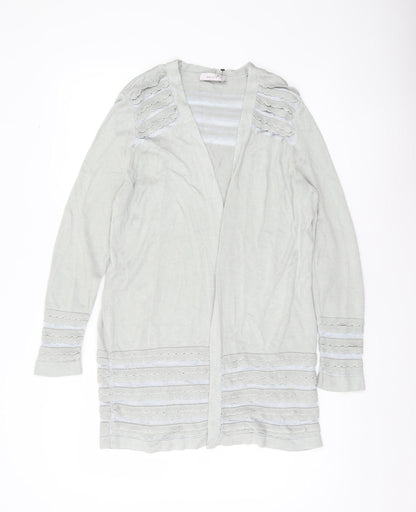 Womens UK Size 14 Marks and Spencer Grey Cardigan Jumper