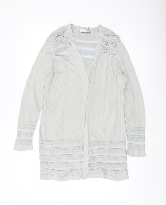 Womens UK Size 14 Marks and Spencer Grey Cardigan Jumper