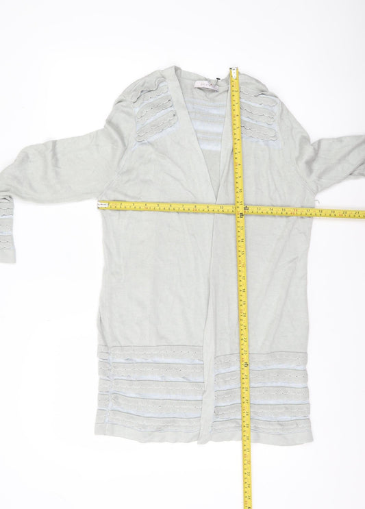 Womens UK Size 14 Marks and Spencer Grey Cardigan Jumper