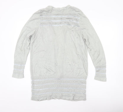 Womens UK Size 14 Marks and Spencer Grey Cardigan Jumper