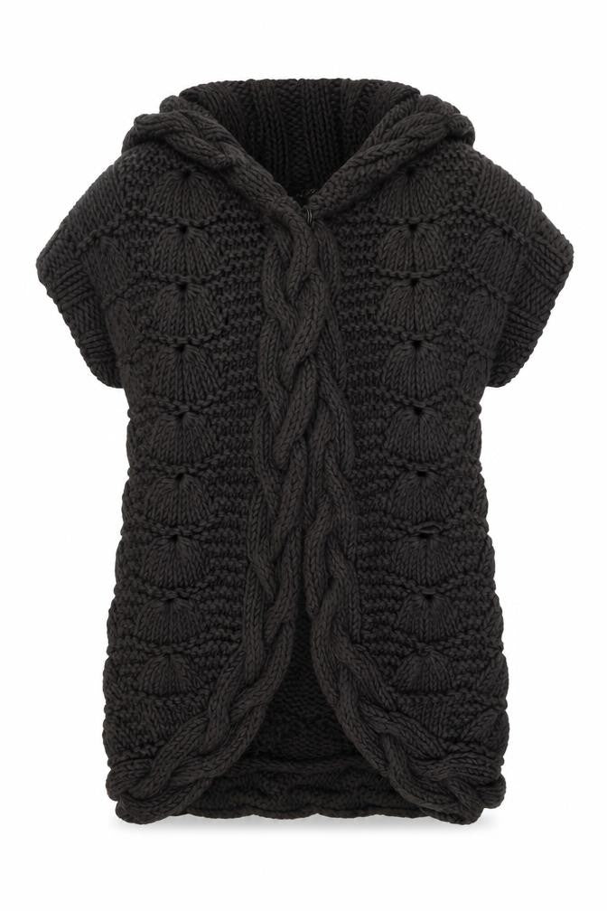 Womens UK Size 12 Ted Baker Black Shrug Jumper
