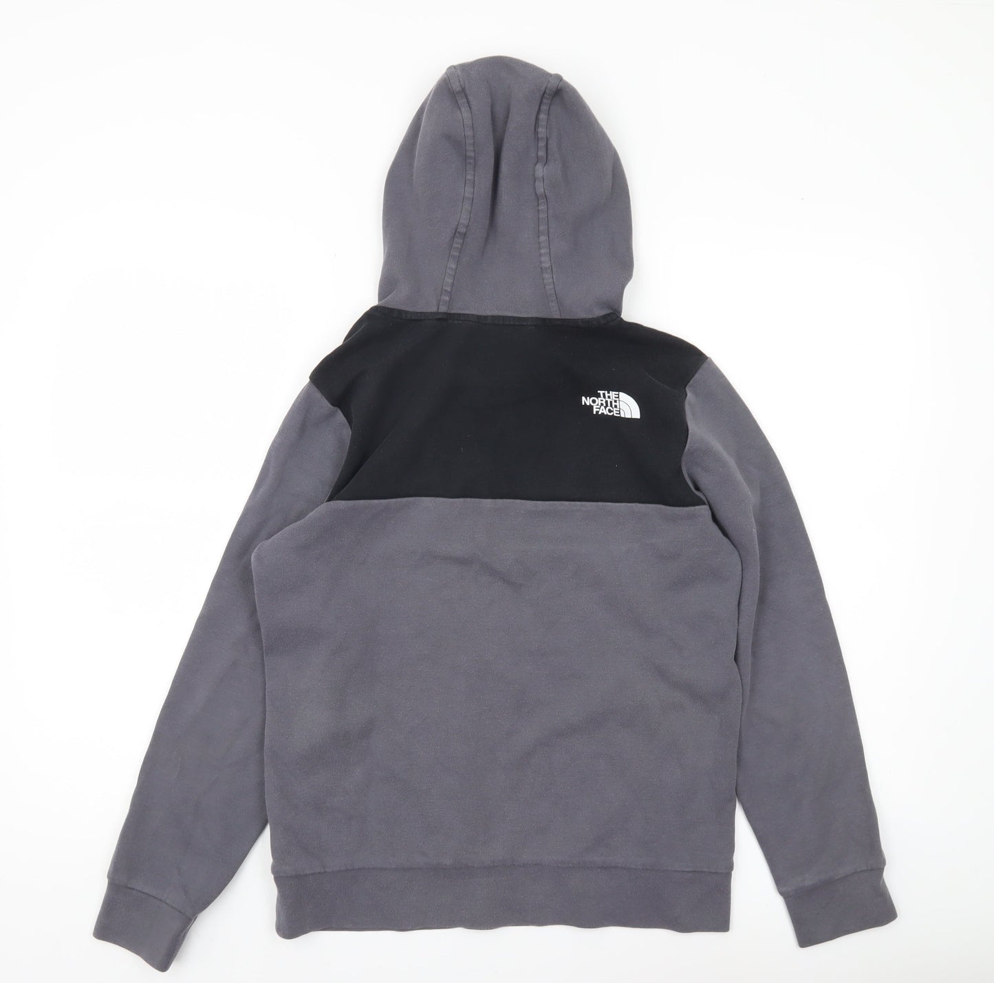 The North Face Boys Grey Black XL Pullover Hoodie Outdoor Casual