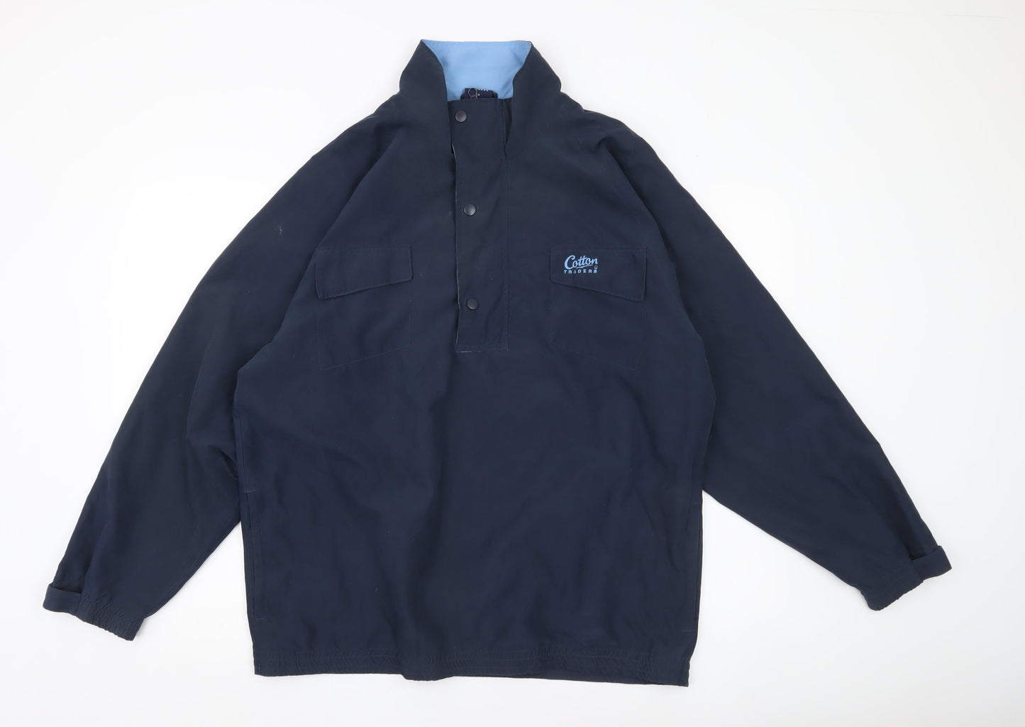 Mens UK Size M Cotton Traders Blue Basic Jacket