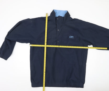 Mens UK Size M Cotton Traders Blue Basic Jacket