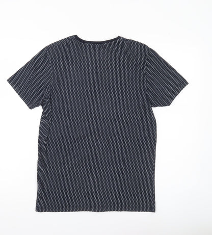 Mens UK Size S Burton Menswear Blue  T-Shirt
