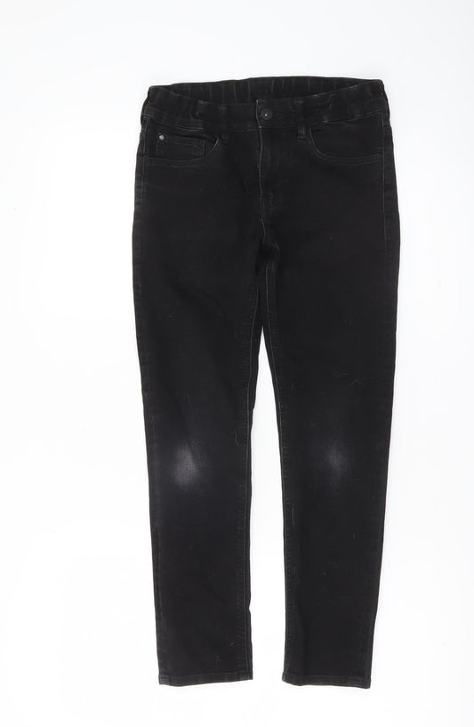 Boys &Denim Black Skinny Jeans Slim Fit Age 10 Years Casual Stretch