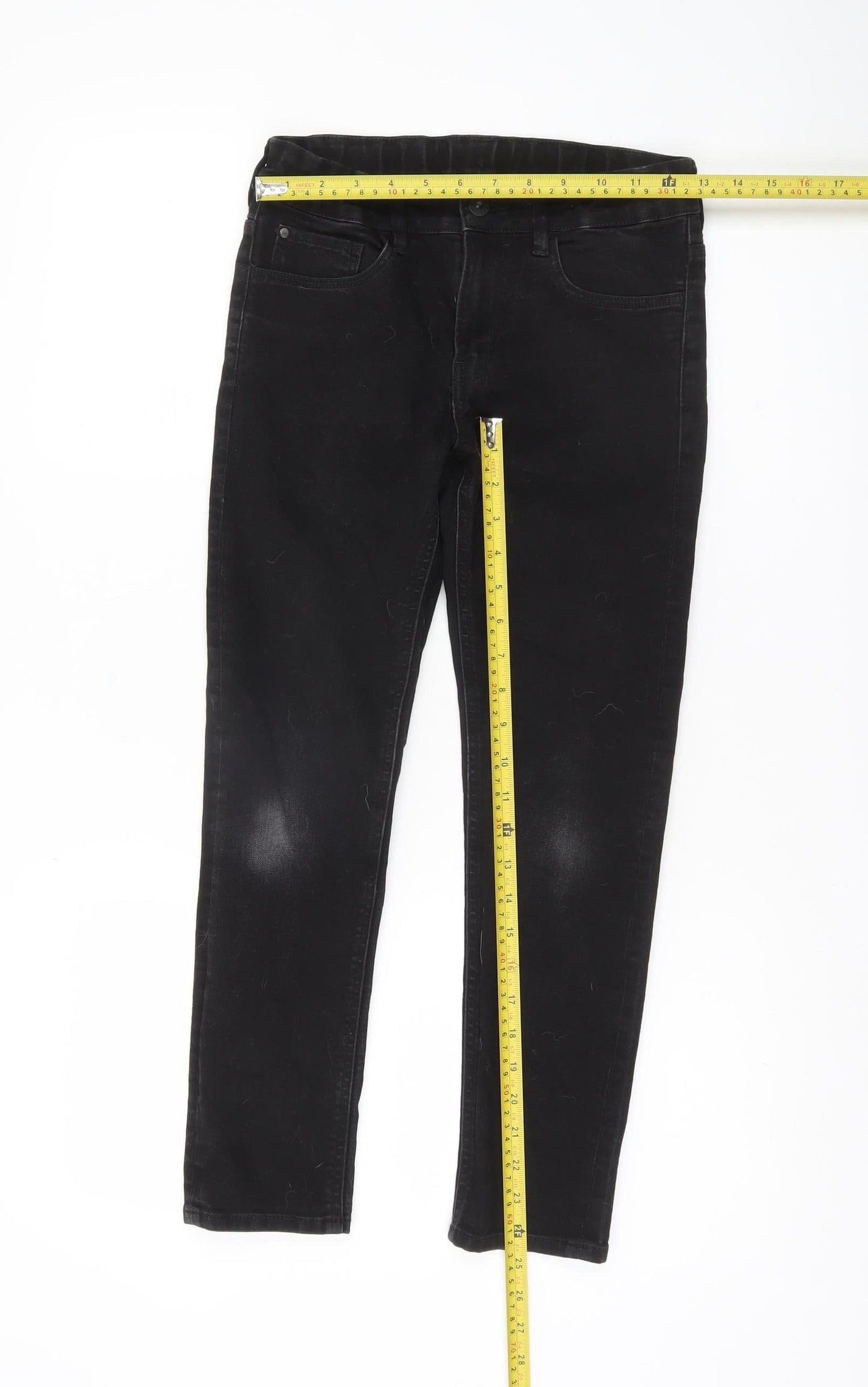 Boys &Denim Black Skinny Jeans Slim Fit Age 10 Years Casual Stretch