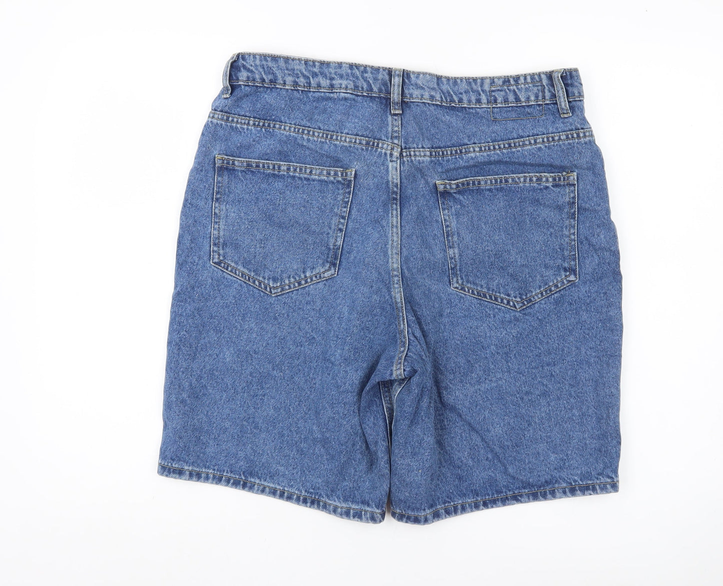 Denim Co Men’s Blue Denim Loose Fit Shorts W34 Casual Summer