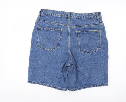 Denim Co Men’s Blue Denim Loose Fit Shorts W34 Casual Summer