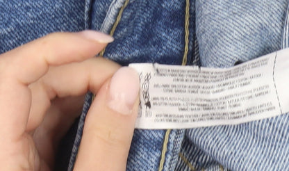 Denim Co Men’s Blue Denim Loose Fit Shorts W34 Casual Summer