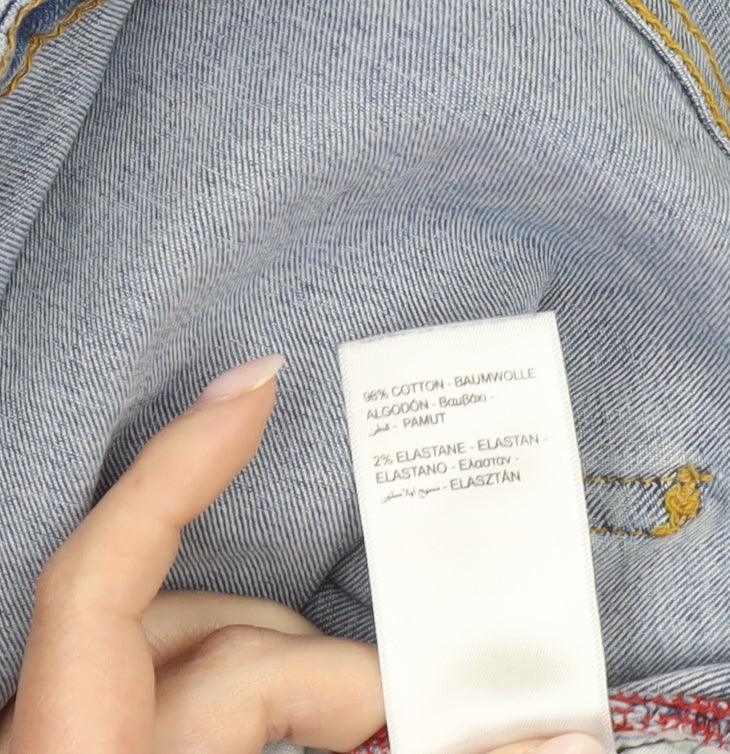 Denim 365 Men’s Blue Straight Leg Jeans Size 36S Regular Fit