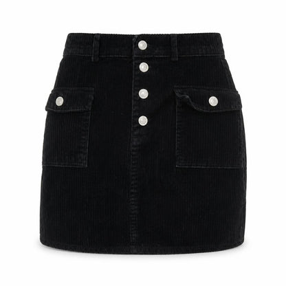 Womens UK Size 4 Primark Straight & Pencil Corduroy Skirt