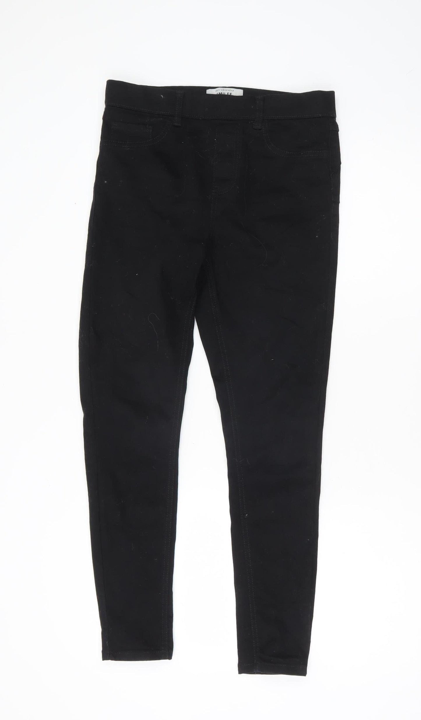 New Look Women’s Black Jegging Jeans Size 10 Slim Fit Denim