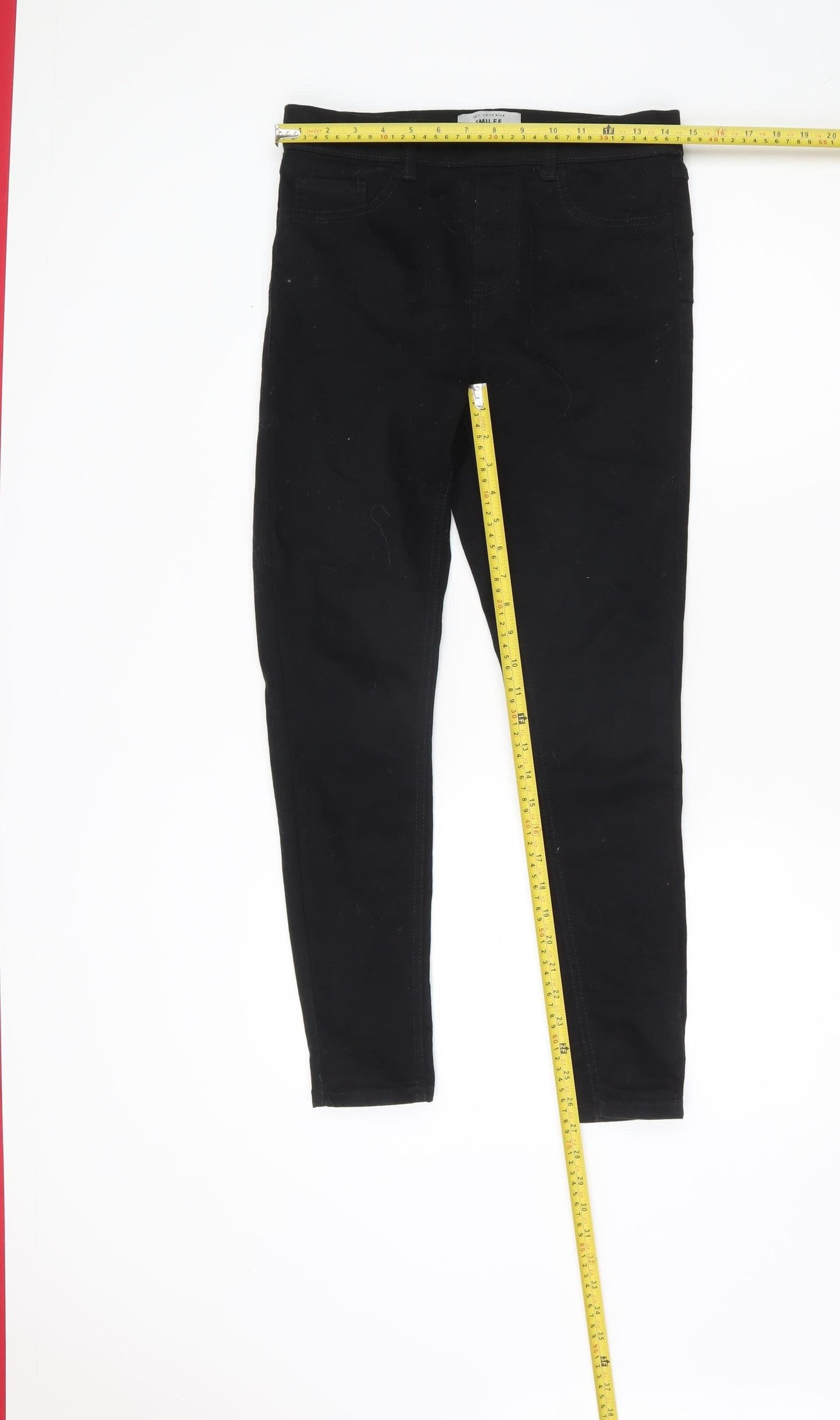 New Look Women’s Black Jegging Jeans Size 10 Slim Fit Denim