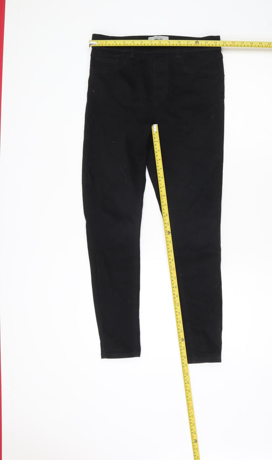 New Look Women’s Black Jegging Jeans Size 10 Slim Fit Denim