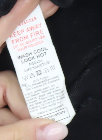 New Look Women’s Black Jegging Jeans Size 10 Slim Fit Denim